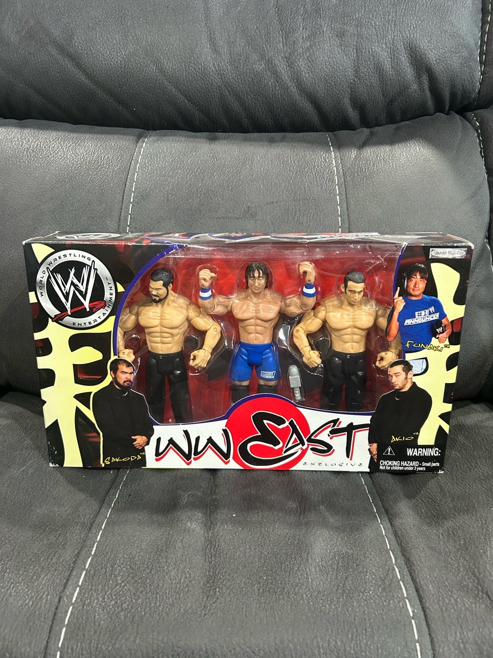 WWEast/WWE east box set! 3 pack! Ringside collectibles exclusive! RARE! Vintage!